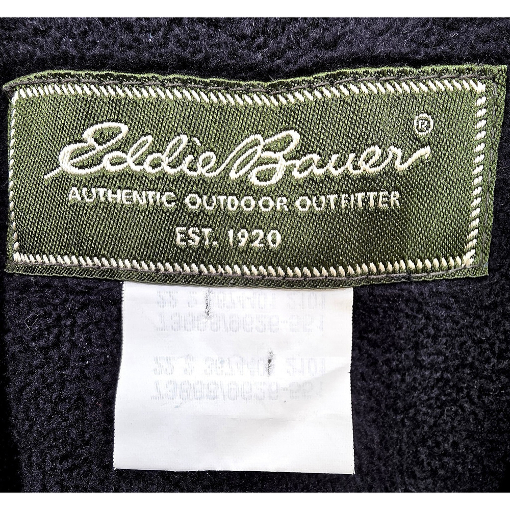 Quiet Luxury Eddie Bauer Leather Car Coat Men’s XL/XXL Black Rare SAMPLE... - Picture 3 of 10